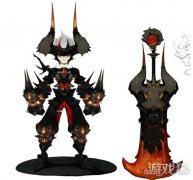 剑灵私服烈焰降生时装篇 身披战甲浴火而